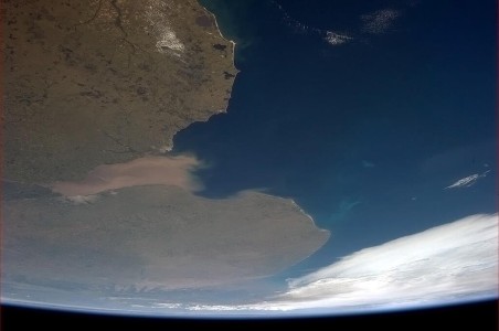 River Plate as seen from space